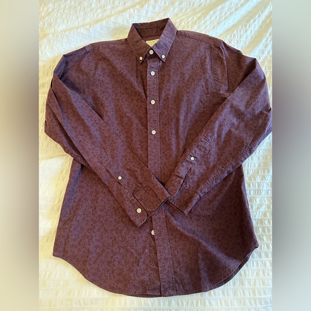 Club Monaco floral button down